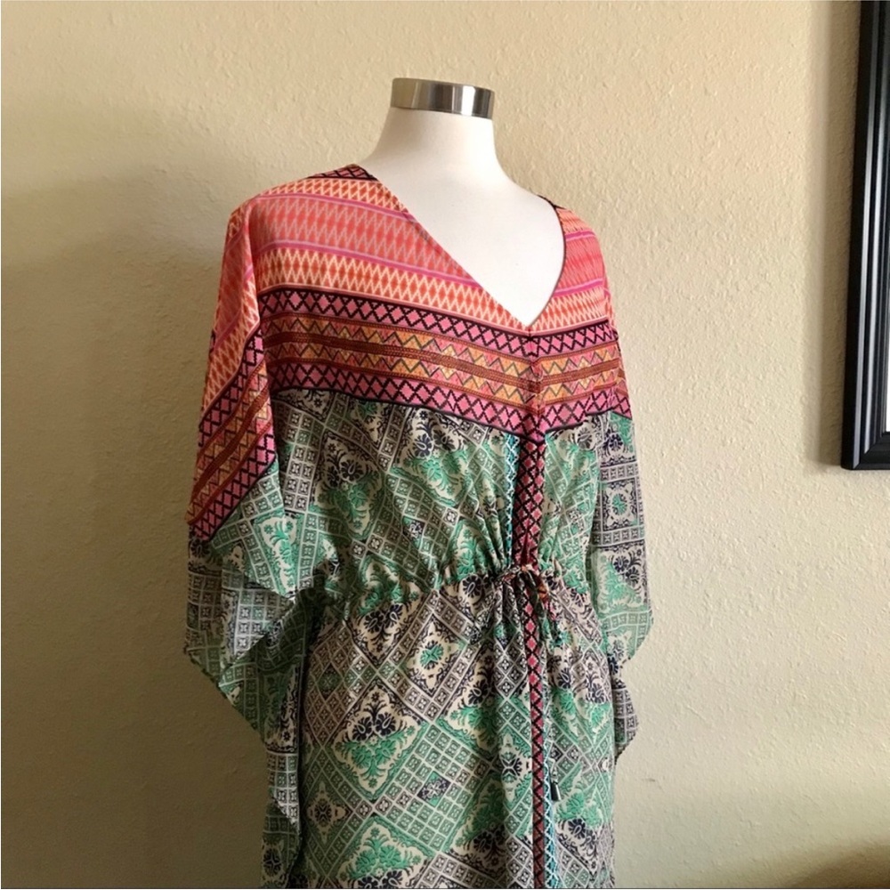 Anthropologie Multicolor Maxi Dress